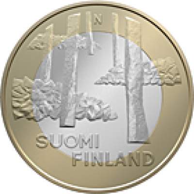 2013  5 euro Suomi rakennuksia Satakunta